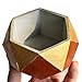 Creative Concrete Planter Pot Mold, Handmade Craft,Home Decoration Geometry Cement Flowerpot Molds,Rubber Molds for Casting with Concrete,Cement,Plaster