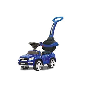 Jamara- Push Car GL63AMG Blue 2in1 Corre Pasillo Mercedes GL63 AMG 2i n 1, Color (460307)
