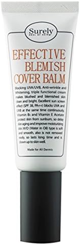 Surely Effective Blemish Cover Balm Sun protector Wrinkle care Whitening effectiveness BB Cream 50 g
