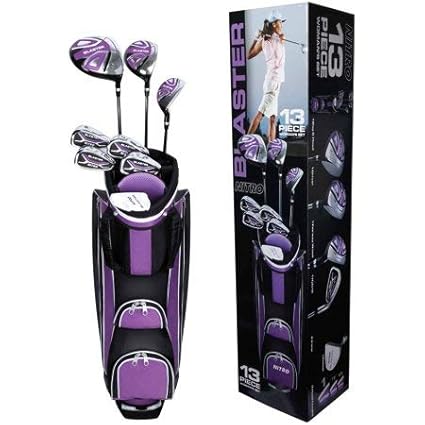  Nitro 13 Piece Ladies Golf Set With Colorful