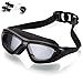Naga Sports Diver Swimming Goggles - Anti Fog Anti Shatter Leakproof Waterproof with UV Protection for Men Women Youth Adults - Black