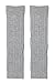 Isadora Paccini Women's Cable Knit Leg Warmers, One Size, LW14, Grey