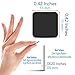 Mini Webcam Cover (10 Pack, Black) - NanoTech Strong Adhesive Web Camera Protector for Laptops, Smartphones, Tablets and Desktop Computers - Gentle on Your Devices - Protect Your Privacy & Security