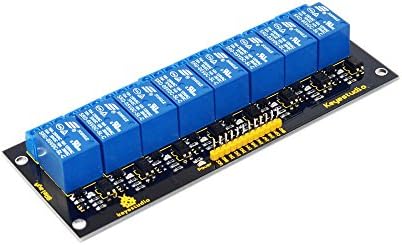 KEYESTUDIO Channel Relay Module for Arduino Uno &amp; Mega / Raspberry Pi / Avr / Stm 32 (8-channel Relay Module)