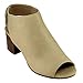CityClassified IB69 Women's Stacked Block Heel Cutout Ankle Strap Bootie