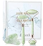 ESARORA Jade Roller & Gua Sha Set, Facial Beauty