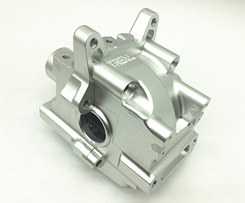 Treal Alloy Front Transmission Differential Gear Box Set for Losi 1/5 5ive-T Silver - Thumbnail 4