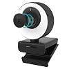 1080P 60FPS Webcam with Microphone, 2021 COSHIP Computer Camera with Ring Light, Privacy Cover, Advanced Auto-Focus…