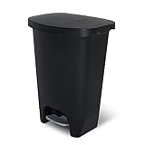 Glad 13 Gallon Trash Can | Plastic Kitchen Waste