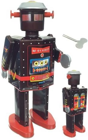 Giant Space M-65 Robot Wind Up