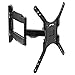 Mount Factory Full Motion TV Wall Mount Monitor Bracket for 32-52 Inch LED, LCD and Plasma Flat Screen Displays up to VESA 400x400. Universal Fit, Swivel, Tilt, Articulating with 10' HDMI Cable
