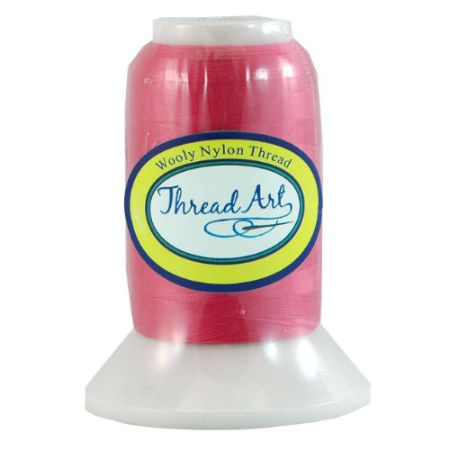 Wooly Nylon Thread - 1000m Spools - Color 9210 - 50 Colors Available - by Threadart