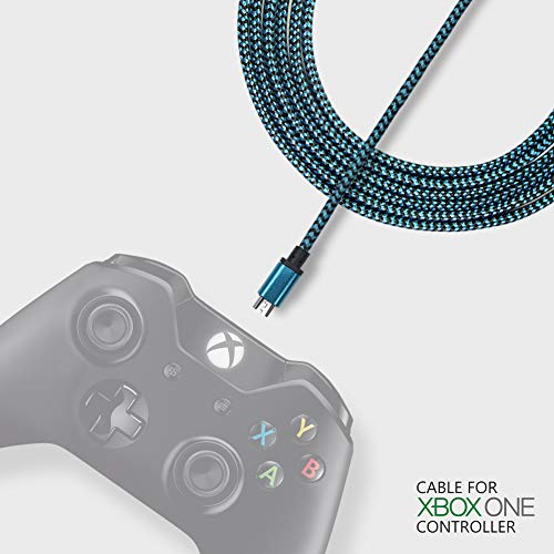 EXINOZ Xbox One Controller Charging Cable Power Cable Replacement for