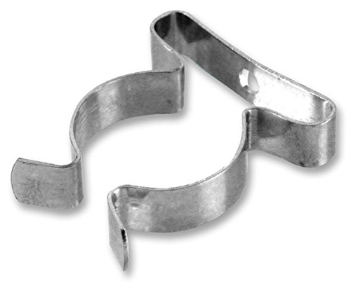 Duratool D00995 1 1/4" Zinc Plated Tool Clips, 10 Pack
