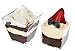 Juvale Plastic Appetizer Dessert Cups with Lids (Set of 24) Disposable for Tasting, Samples, Catering, Clear