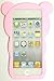 Bukit Cell 3D Cartoon Bundle 4 Items:Baby Pink Bear Soft Silicone Cute Lovely Fun Case for iPod Touch 6th / 5th Generation + Cleaning Cloth + Screen Protector + Metallic Stylus Touch Pen
