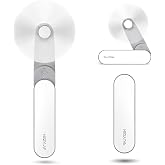 Nezylaf Portable mini handheld Fan, small Rechargeable Personal Fan for 9-15 Hours Runtime, Pocket Design for Travel/Women Essentials/vacation/beach/vacation/airplane/disney