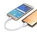 Micro USB Cable, Upow 4 Packs Reversible Cable (0.2m/7.9inch) Micro USB 2.0 Charging and Syncing Cable Cord for Samsung, HTC, LG, Sony, Nokia, Google Nexus, and More Android Devices (White)