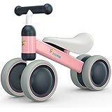 Avenor Baby Balance Bike - Baby Bicycle for 6-24 Months, Sturdy Balance Bike for 1 Year Old, Perfect as First Bike or Birthday Gift, Safe Riding Toys for 1 Year Old Boy Girl Ideal Baby Bike (Pink)