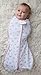 Woombie Convertible Nursery Swaddling Blanket - Swaddle Converts to Wearable Blanket for Babies Up to 6 Months - Vented (MOD Circles, 14-19 lbs)