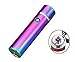 Novelty Wares Innovative Flameless Plasma X Beam Lighter - Rechargeable - Restructured - Pipes - Bowls - Cigars - Windproof - Waterproof- Neon Rainbow | Blue | Gun Metal | Matte Black (Neon)
