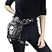 steel master Punk Skull Waist Bags Leg Holster Retro Bags Goth Shoulder Waist Bags Packs