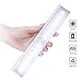 Rechargeable Motion Sensor Light, Cshidworld Wireless Closet Light Stick-on Anywhere 14-LED Portable Pantry Cabinet Night Lighting Bar, 4 Mode Switch