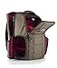 Gruv Gear Club Bag Flight-Smart Tech Backpack, Pewter/Crimson