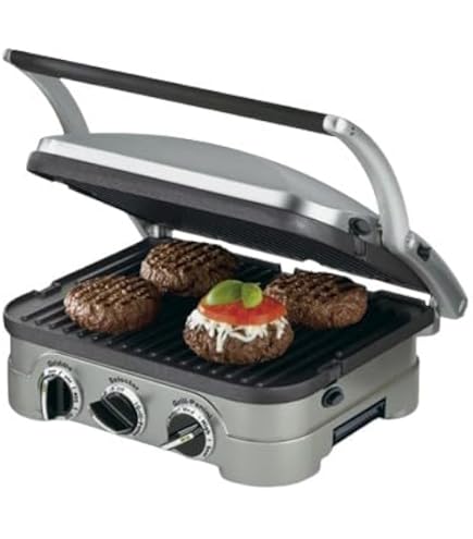 Amazon.com: Cuisinart Panini Press, Stainless Steel Griddler