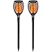 TaoTronics Solar Garden Lights, Solar Torch Light, Solar Powered LED Flame Effect Light, Outdoor Landscape Decoration Path Lighting, Dusk to Dawn Auto On/Off, IP65 Waterproof-2 Pack