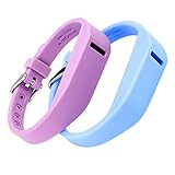 WITHit Fitbit Flex Wristbands - Fitbit Flex Replacement Bands With Chrome Watch Clasp, Fitbit Flex Color Bands, Fitbit Flex Accessory Bands, 2-Pack