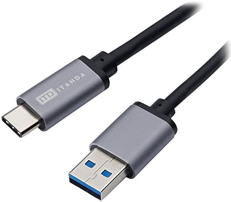 USB Type C, ITANDA 3.3ft / 1M USB-C 3.1 Type-C to USB-A 3.0 Male Charging Data Cable for Nexus 6P, Nexus 5X, OnePlus Two, New Macbook 12 inch, Google ChromeBook Pixel, Nokia N1, Pixel C,and More