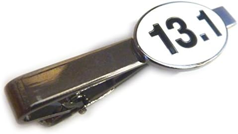13.1 Miles Half Marathon Race Runner Tie Bar Clip