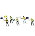 Carrera 21115 Set of Marshall Figures Realistic Scenery Accessory for Slot Car Race Track, Multicolor