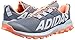 adidas Performance Women's Vigor 6 Women's Trail Running Shoe,Grey/Sun Glow Yellow/Blue,6 M US