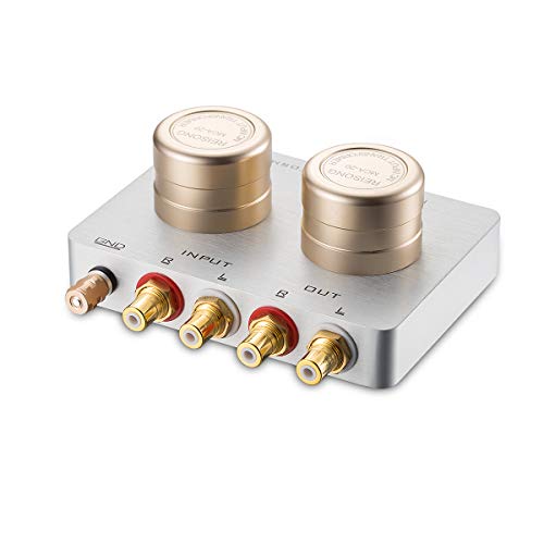 Nobsound Little Bear T11 6N2/12AX7 Vacuum&Valve Tube Phono Turntable Preamplifier; MM RIAA LP