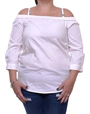 Women's Off The Shoulder White Top Size XS