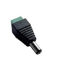ksmile® 10 x hembra 2.1 x 5.5 mm DC Power Jack adaptador de conector de cable Plug LED Strip cámara CCTV uso 12 V