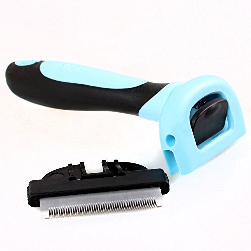 image for Ufine Pet Grooming Brush, Deshedding Tool for Dog and Cat, Self-Cleani
