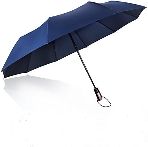 Auto Open Close Umbrella Travel Windproof Compact Lightweight Folding Premium Umbrella For Men Women