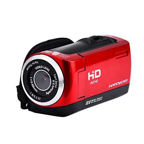 Hot Sale! Sunfei Digital Video,New 2.8" TFT LCD 16MP HD 720P Digital Video Recorder Camera 16x Digital ZOOM DV (Red) - Thumbnail 6