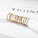 FINETOO 14 PCS Simple Knuckle Midi Ring Set Multi Size for Women/Girl CZ Finger Stackable Rings Set Jewelry Friendship