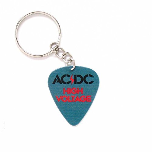 Acdc High Voltage Blue Guitar Pick Key C Buy Online In Israel At Desertcart