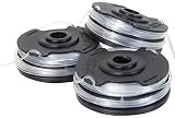 WEN 40413ST-3 Spool, 3-Pack Trimmer String