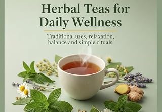Livro Herbal Teas for Daily Wellness: Traditional uses, relaxation, balance and simple rituals