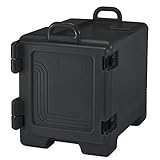 Cambro UPC300110 Ultra Pan Carrier Black Front Loading Insulated Food Pan Carrier with Handles