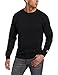 Russell Athletic Men's Basic Cotton Long Sleeve Tee, Black, Medium
