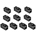 MOERISICAL EM1 EM1ZT-10P CAT6 Keystone Jack, 10 Piece, Straight Unshielded primary