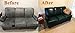 8 Ounce Bottle of Furniture Leather Max Leather Restorer and Refinish Made to Repair Worn and Faded Finishes (Leather Repair) (Vinyl Repair) (Dark Brown)
