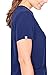 FIGS Medical Scrubs Women's Casma Three-Pocket Scrub top (Navy Blue, XL)